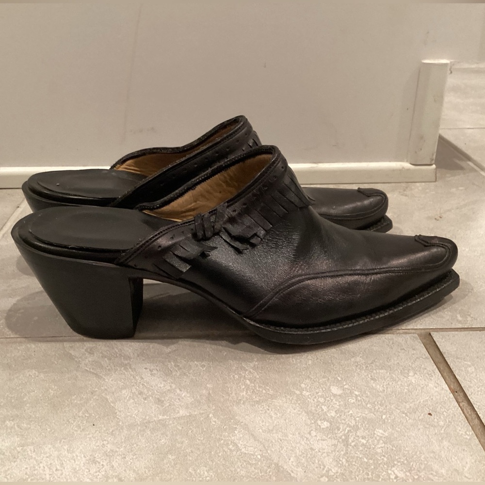 Caborca Leather Clogs - Picture 8 of 8